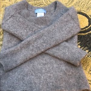 U-Knit pure cashmere sweater worn once gray